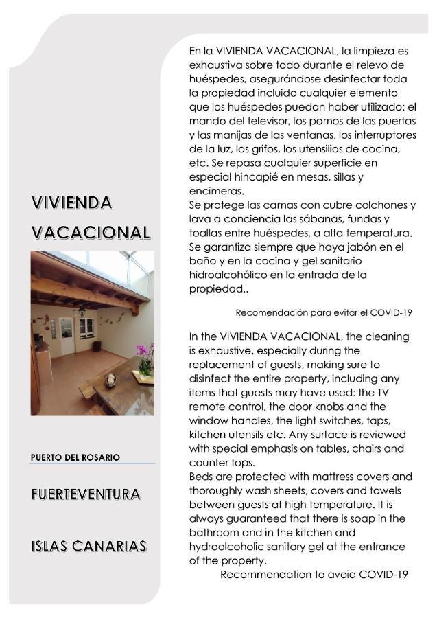 Vivienda Vacacional Puerto del Rosario  Exteriör bild